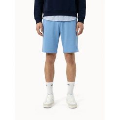 Szorty Le Coq Sportif Offre PE. Niebieskie szorty męskie Le Coq Sportif, bez kołnierzyka. Za 314.00 zł.