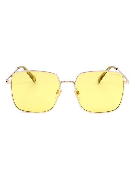Levi's Damskie okulary przeciwsłoneczne w kolorze złoto-żółtym rozmiar: 56. Żółte okulary przeciwsłoneczne damskie Levi's. Za 114.95 zł.