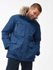 Regatta Parka funkcyjna "Volter" w kolorze niebieskim rozmiar: 3XL. Niebieskie parki męskie Regatta, m, bez wzorów, z tkaniny. Za 371.95 zł.