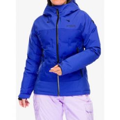 Kurtka puchowa damska Columbia Wildcard IV Down Jacket. Niebieskie kurtki damskie Columbia, xs, bez wzorów, z puchu, bez kaptura, narciarskie. Za 991.99 zł.