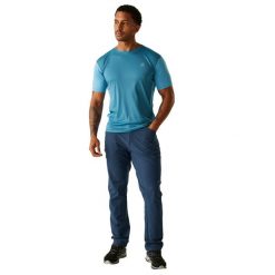 Męskie Spodnie Z Odpinanymi Nogawkami Tuned In II. Niebieskie szorty męskie Dare 2b, bez wzorów, z elastanu, sportowe. Za 141.99 zł.