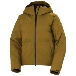 Damska kurtka narciarska Helly Hansen Nora. Brązowe kurtki narciarskie i snowboardowe damskie Helly Hansen, xl, bez wzorów, z materiału, bez kaptura, narciarskie. Za 1,262.00 zł.