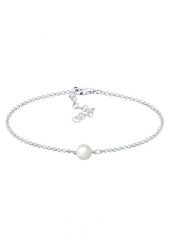 Elli Damski Elegant z perłą muszli w srebrze próby 925 Sterling Silver Bransoletki 1 ct. Szare bransoletki damskie Elli, srebrne. Za 156.39 zł.