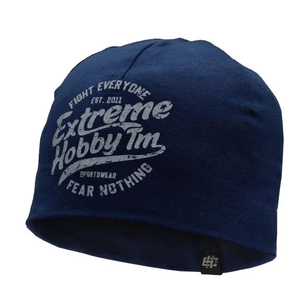 Czapka zimowa męska beanie EXTREME HOBBY WHEEL. Niebieskie czapki męskie EXTREME HOBBY, na zimę, bez wzorów, z bawełny. Za 69.00 zł.