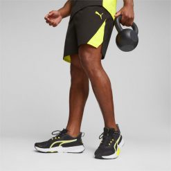 Spodenki Puma Fit Ultrabreathe 7 Woven Short, Mężczyźni. Czarne szorty męskie Puma, m, z poliesteru, na fitness i siłownię. Za 290.00 zł.