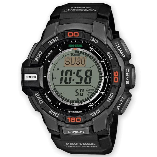 Zegarek męski Casio PRG-270-1ER, Quartz, 52mm, 10ATM. Szare zegarki męskie Casio. Za 847.55 zł.