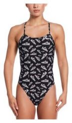 Strój pływacki jednoczęściowy damski Nike Hydrastrong Cutout. Czarne stroje jednoczęściowe damskie NIKE SWIM, bez wzorów. Za 275.45 zł.