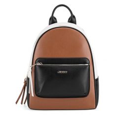 Plecak JENNY. Brązowe plecaki damskie Jenny, bez wzorów. Za 159.99 zł.