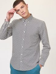 Ben Sherman Koszula ze wzorem rozmiar: L. Koszule męskie Ben Sherman, l, bez wzorów, z bawełny, bez kołnierzyka, bez ramiączek. Za 162.49 zł.