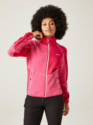 Regatta Kurtka polarowa "Lindalla VII" w kolorze różowym rozmiar: 50. Różowe kurtki damskie Regatta, bez wzorów, z materiału, bez kaptura. Za 139.54 zł.