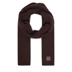 Szalik Beverly Hills Polo Club. Brązowe szaliki męskie Beverly Hills Polo Club, bez wzorów. Za 69.99 zł.