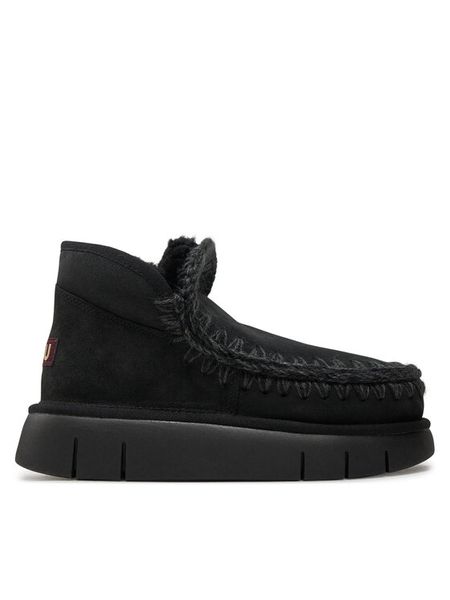 Mou Śniegowce Eskimo Bounce Sneaker FW531009A Czarny. Czarne śniegowce damskie Mou, ze skóry. Za 679.99 zł.
