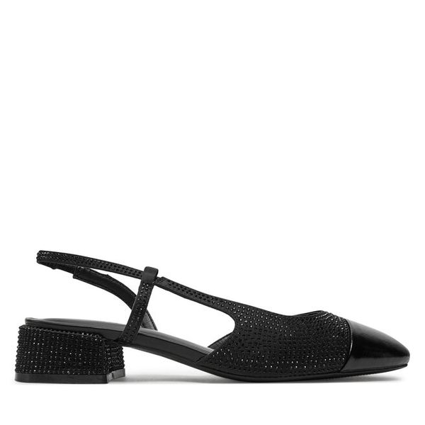 Sandały Call It Spring. Czarne sandały damskie Call It Spring, bez wzorów, bez obcasa, na słupku. Za 169.99 zł.
