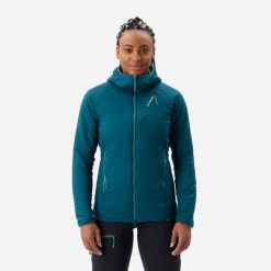 Kurtka alpinistyczna damska Simond Alpinism. Niebieskie kurtki damskie SIMOND, m, bez wzorów, z materiału, bez kaptura. Za 299.99 zł.