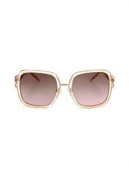Guess Damskie okulary przeciwsłoneczne w kolorze złoto-jasnoróżowym rozmiar: 56. Różowe okulary przeciwsłoneczne damskie Guess. Za 175.67 zł.