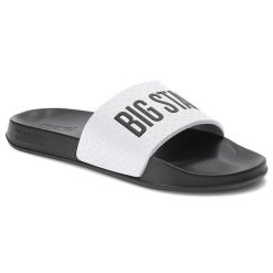 Czarne Klapki Big Star Męskie Buty Na Lato. Białe klapki i japonki męskie Big Star. Za 59.99 zł.