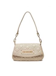 LOVE MOSCHINO Torebka JC4372PP0LLA0110 Écru. Torebki klasyczne damskie Love Moschino, bez wzorów, ze skóry, bez dodatków. Za 449.99 zł.