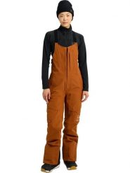 Burton Spodnie narciarskie "[ak] Kimmy GORE-TEX 2L Bib Pants" w kolorze ceglanym rozmiar: S. Brązowe spodnie dresowe damskie Burton, l, z gore-texu, narciarskie. Za 1,509.95 zł.