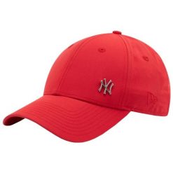 Czapka z daszkiem New Era MLB New York Yankees. Czerwone czapki męskie New Era, bez wzorów. Za 99.99 zł.