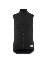 Craft Endur Light Wind Vest W - obcisła lekka kamizelka przeciwwiatrowa – Black. Czarne kamizelki damskie Craft, xl. Za 344.00 zł.