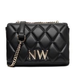 Torebka Nine West. Czarne torebki klasyczne damskie Nine West, bez wzorów, bez dodatków. Za 189.99 zł.