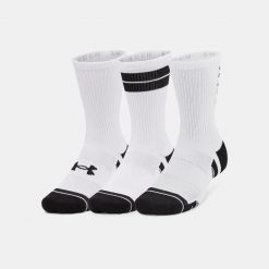 Skarpety sportowe Under Armour Performance Tech długie (3-PAK). Białe skarpetki damskie Under Armour, bez wzorów. Za 65.04 zł.