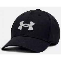 Czapka z daszkiem Under Armour Blitzing ADJ. Białe czapki męskie Under Armour, bez wzorów, sportowe. Za 134.00 zł.