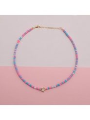 Heliophilia Naszyjnik z elementem ozdobnym - dł. 42 cm rozmiar: onesize. Żółte naszyjniki damskie Heliophilia, metalowe. Za 34.99 zł.