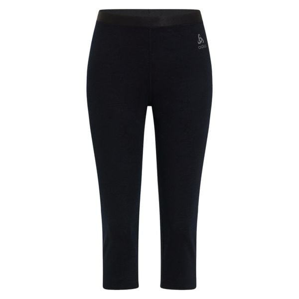 Legginsy termoaktywne damskie Odlo MERINO 200 base layer 3 /4 bottoms. Czarne bielizna termoaktywna damska Odlo, xl, bez wzorów, z materiału. Za 344.50 zł.