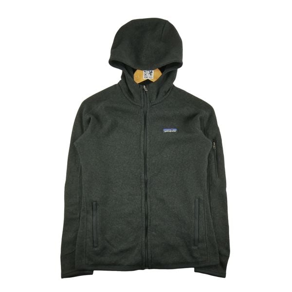 Second life - Kurtka polarowa damska - Stan dobry. Czarne kurtki damskie Patagonia, bez wzorów, z polaru, bez kaptura. Za 169.16 zł.