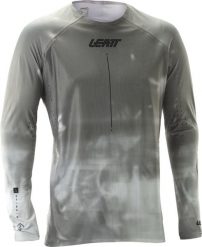 Koszulka rowerowa LEATT Jersey MTB Gravity 5.0. Szare t-shirty sportowe męskie LEATT, m, z dzianiny, bez ramiączek, rowerowe. Za 369.00 zł.