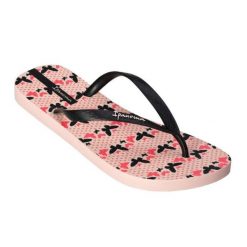 Japonki damskie plażowe do rekreacji Ipanema Jardins II. Klapki damskie Ipanema, bez wzorów, z gumy, bez obcasa. Za 77.00 zł.