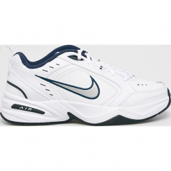 Nike - Buty Air Monarch IV. Białe buty sportowe na co dzień męskie Nike, z materiału, bez zapięcia, trekkingowe. Za 229.90 zł.
