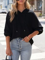 LA Angels Bluza w kolorze czarnym rozmiar: S. Czarne bluzy z kapturem damskie LA Angels, s. Za 156.98 zł.