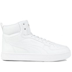 Buty męskie sportowe do chodzenia Puma CAVEN 2.0 MID. Białe buty sportowe na co dzień męskie Puma, bez zapięcia, trekkingowe. Za 199.00 zł.