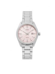 Casio Zegarek LTP-1302PD-4AVEF Srebrny. Szare, analogowe zegarki damskie Casio, srebrne. Za 279.99 zł.
