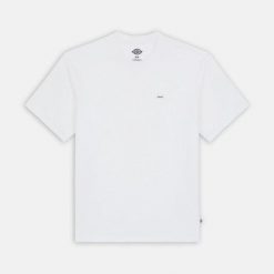 Koszulka T-shirt Dickies Clancy Heavyweight biała. Białe t-shirty męskie Dickies, bez wzorów, bez kołnierzyka. Za 169.16 zł.