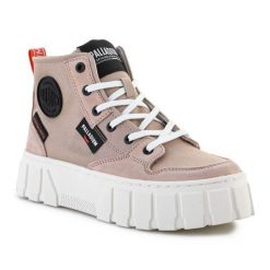 Buty Palladium Pallatower Hi W 98573-662-M beżowy. Brązowe buty sportowe na co dzień damskie bez wzorów, z gumy. Za 718.43 zł.