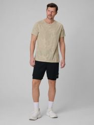 4F Spodenki treningowe szybkoschnące męskie - czarne L. Czarne szorty sportowe męskie 4f, l, na fitness i siłownię. Za 169.99 zł.