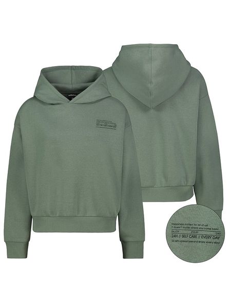 Sublevel Bluza w kolorze zielonym rozmiar: XS. Zielone bluzy z kapturem damskie Sublevel, xs. Za 91.56 zł.