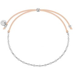 Glanzstücke München Bransoletka z srebra próby 925 w kolorze srebrnym Bransoletki 1 ct Damski. Szare bransoletki damskie Glanzstücke München, srebrne. Za 129.99 zł.