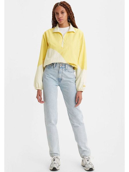 Levi's Dżinsy "80S" - Mom fit - w kolorze błękitnym rozmiar: W26/L30. Niebieskie jeansy damskie Levi's, z podwyższonym stanem. Za 276.05 zł.