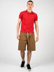 Geox Koszulka Polo "Sustainable" | M2510Q T2649 | Sustainable | Mężczyzna | Czerwony. Czerwone koszulki polo męskie Geox, m, bez wzorów, z bawełny, bez ramiączek. W wyprzedaży za 149.00 zł.