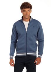 The Time of Bocha Bluza w kolorze niebieskim rozmiar: XXL. Niebieskie bluzy bez kaptura męskie The Time of Bocha, xxl, z bawełny. Za 126.45 zł.