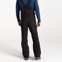 Spodnie narciarskie dla mężczyzn Dare2B DML582R. Czarne spodnie materiałowe męskie Dare 2b, bez wzorów, z poliesteru, sportowe. W wyprzedaży za 269.99 zł.