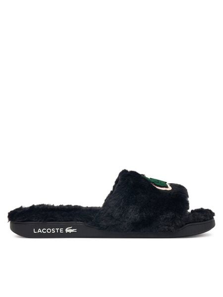 Lacoste Kapcie 52CFA0003 Czarny. Czarne kapcie damskie Lacoste. Za 374.99 zł.