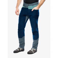 Spodnie wspinaczkowe męskie Ortovox Casale Pants. Niebieskie spodnie materiałowe męskie ORTOVOX, bez wzorów, sportowe. Za 629.99 zł.