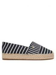 Tommy Hilfiger Espadryle Th Platform Espadrille Stripes FW0FW09143 Granatowy. Niebieskie espadryle damskie Tommy Hilfiger, bez wzorów, z materiału, bez obcasa. Za 359.99 zł.