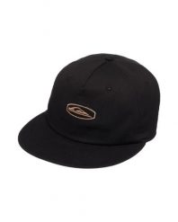 Czapka Snapback dla Mężczyzn QS FRASSNASSA Czarny. Szare czapki męskie Quiksilver, bez wzorów, z bawełny. Za 129.99 zł.