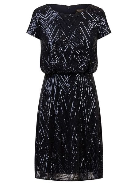 APART Sukienka w kolorze granatowym rozmiar: 40. Niebieskie sukienki damskie Apart, bez wzorów, bez kołnierzyka, bez ramiączek, mini. Za 340.99 zł.